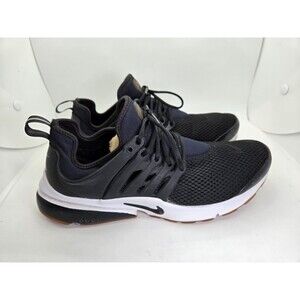 Nike Air Presto Shoes Women's 9 Black Gum Running Athletic Workout Gym Sneakers